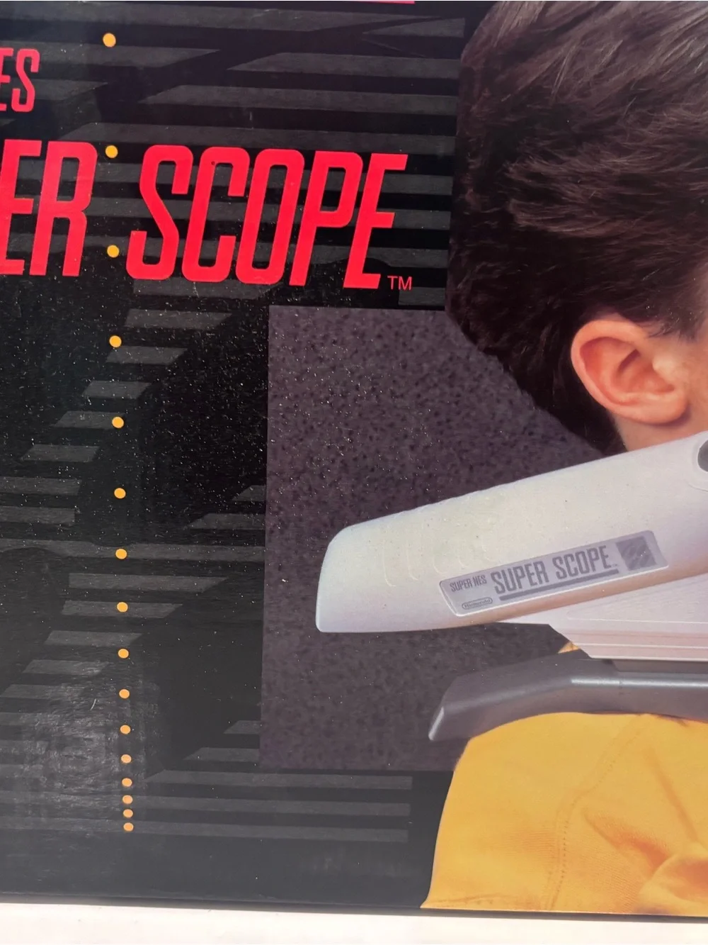 Nintendo Super Nintendo Super Scope Light Gun - Gray in box with manuals